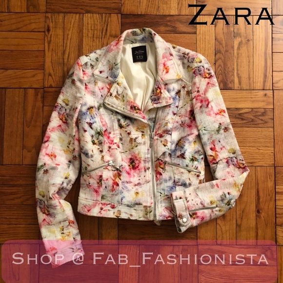 Zara floral Moro jacket size Medium - Picture 10 of 16